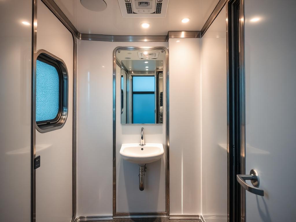Luxury Restroom Trailers in Logan, OH